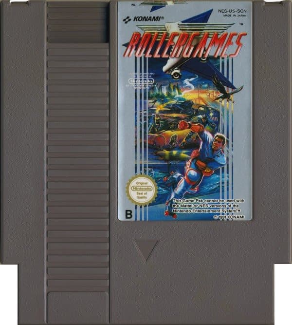 Roller Games - Nintendo 8-bit/NES - PAL B/SCN (BRUKT VARE) Endast Kassett