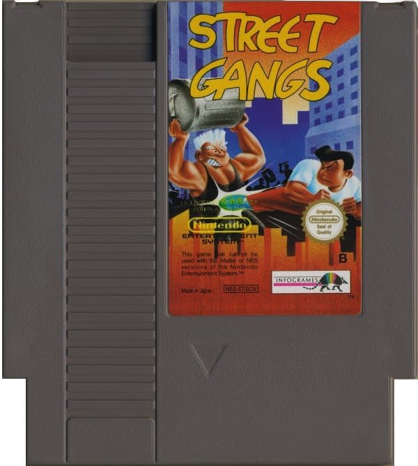 Street Gangs - Nintendo 8-bit/NES - PAL B/SCN (BRUGT VARE) Endast Kassett