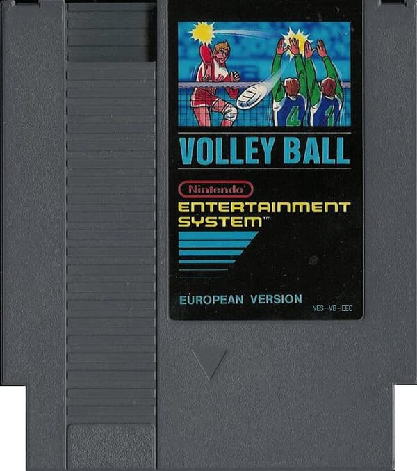Volley Ball - NES - Nintendo 8-bit/NES - PAL B/SCN (BRUKT VARE) Endast Kassett