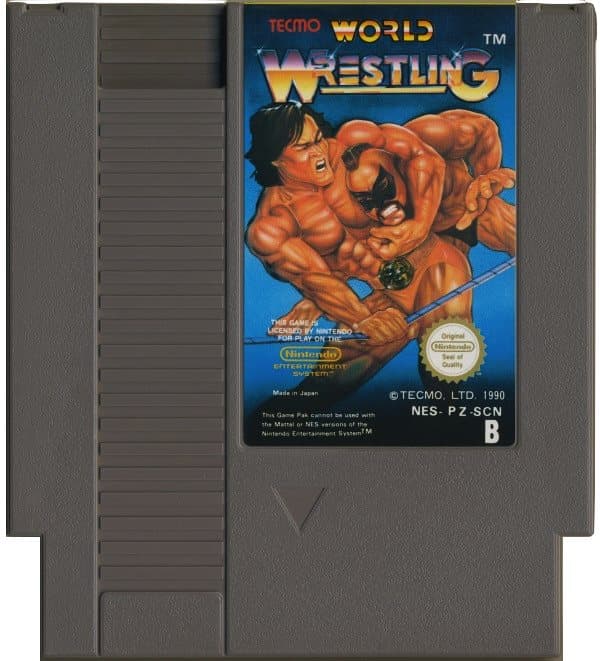 Tecmo World Wrestling - Nintendo 8-bit/NES - PAL B/SCN (BRUGT VARE) Endast Kassett