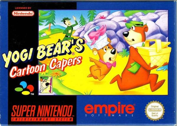 Adventures of Yogi Bear- Cartoon Capers - Supernintendo/SNES - PAL/SCN/EUR (KÄYTETTY TAVARA) Komplett