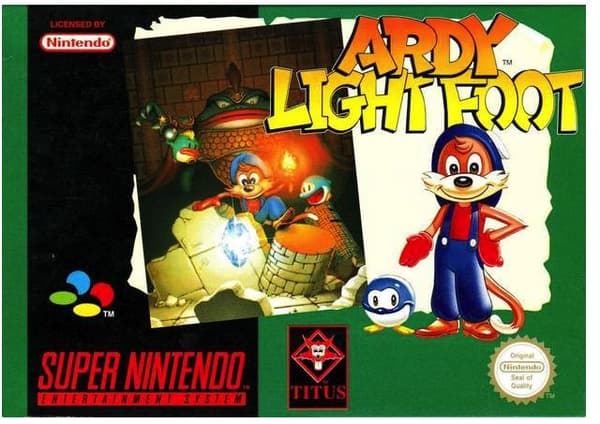Ardy Lightfoot - Supernintendo/SNES - PAL/SCN/EUR (KÄYTETTY TAVARA) Endast Kassett