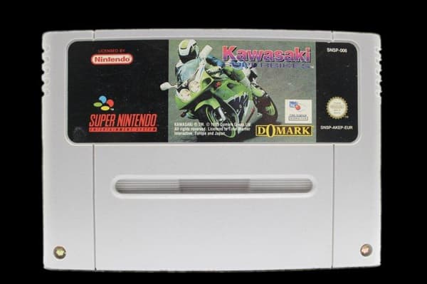Kawasaki Superbike Challenge - Supernintendo/SNES - PAL/SCN/EUR (KÄYTETTY TAVARA) Endast Kassett
