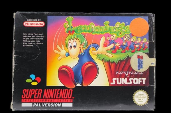Lemmins - Supernintendo/SNES - PAL/SCN/EUR (BRUKT VARE) Komplett