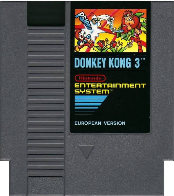 Donkey Kong 3 - Nintendo 8-bit/NES - PAL B/SCN (BRUGT VARE) Endast Kassett