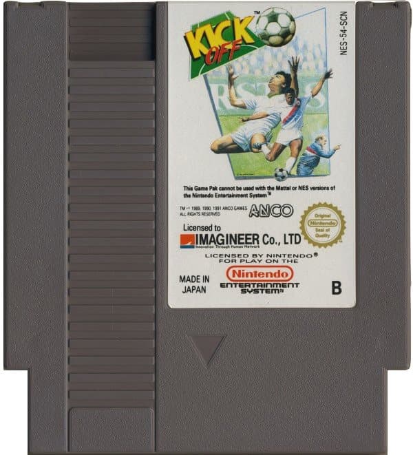Kick Off - Nintendo 8-bit/NES - PAL B/SCN (BRUKT VARE)