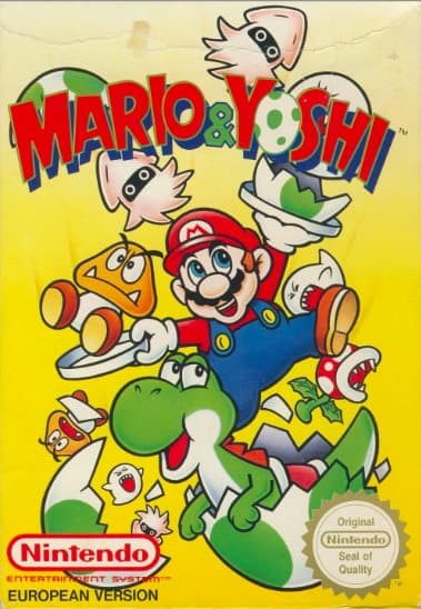Mario & Yoshi - Nintendo 8-bit/NES - PAL B/SCN (Begagnad) Komplett