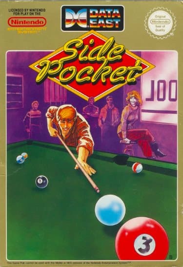 Side Pocket - Nintendo 8-bit/NES - PAL B/SCN (Begagnad) Komplett
