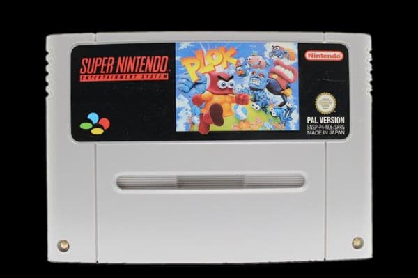 Plok - Supernintendo/SNES - PAL/SCN/EUR (BRUKT VARE) Endast Kassett
