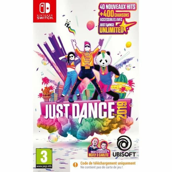 Videospil til Switch Ubisoft JUST DANCE 2019 Download kode
