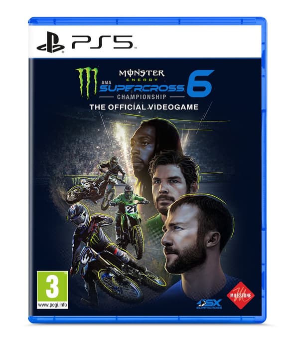 Monster Energy Supercross  The Official Videogame 6 (PlayStation 5)