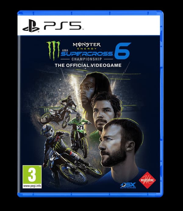 Monster Energy Supercross 6 (playstation 5) (Playstation 5)