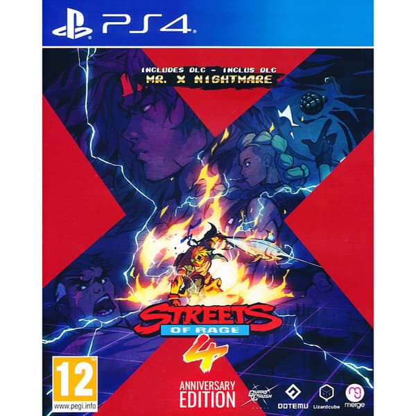 Streets of Rage 4 Anniversary Edition Playstation 4 PS4