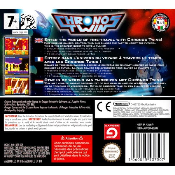 Chronos Twin Nintendo DS (Brukt)