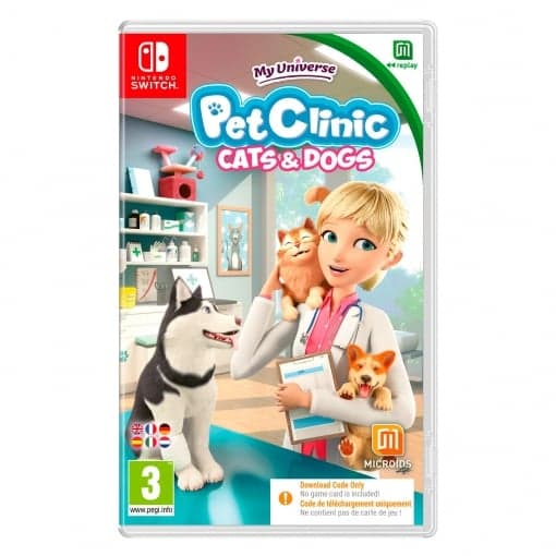 MY UNIVERSE: PET CLINIC CATS  DOGS (Code in a Box) (Nintendo Switch)