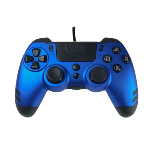 STEELPLAY - MetalTech Wired Controller - BLUE (PlayStation 4)