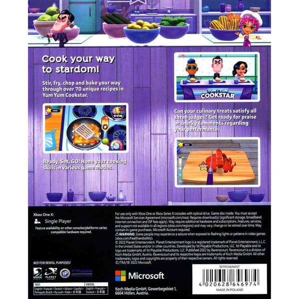Yum Yum Cookstar Xbox One