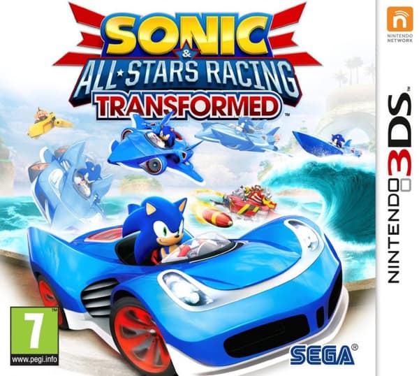 Sonic & All Stars Racing Transformed - Nintendo 3DS