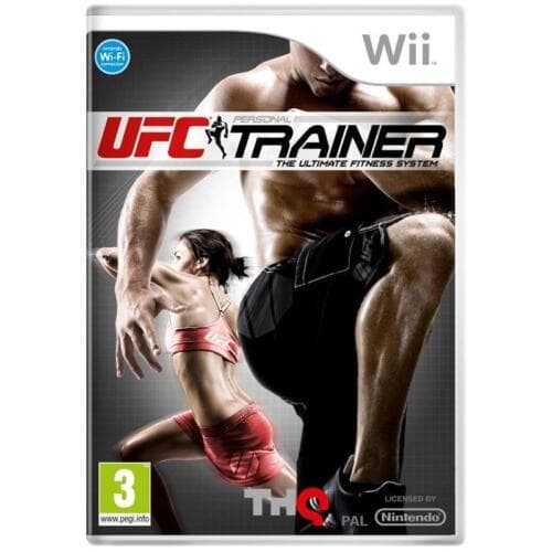 UFC Personal Trainer: The Ultimate Fitness System with Leg Strap - Nintendo Wii