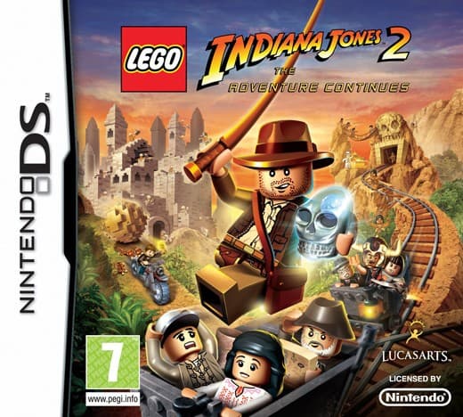 LEGO Indiana Jones 2: The Adventure Continues - Nintendo DS (brugt)