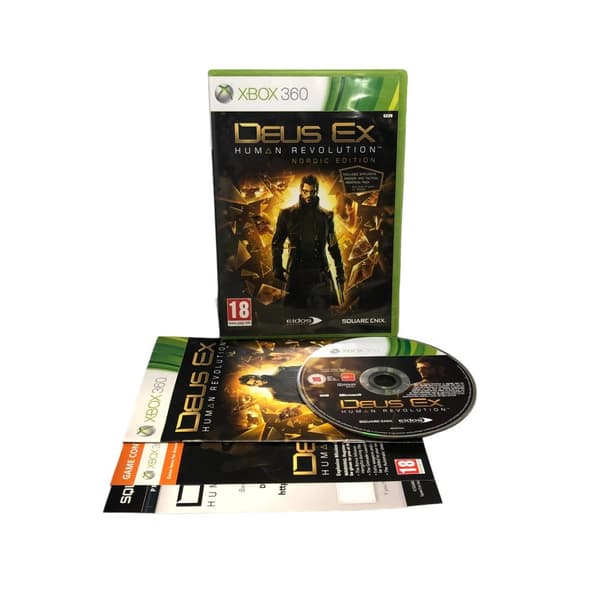 Deus Ex Human Revolution Nordic edition (Svensk version Xbox360)