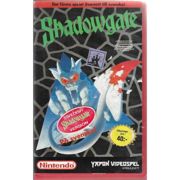 Shadowgate Nintendo NES (Used)