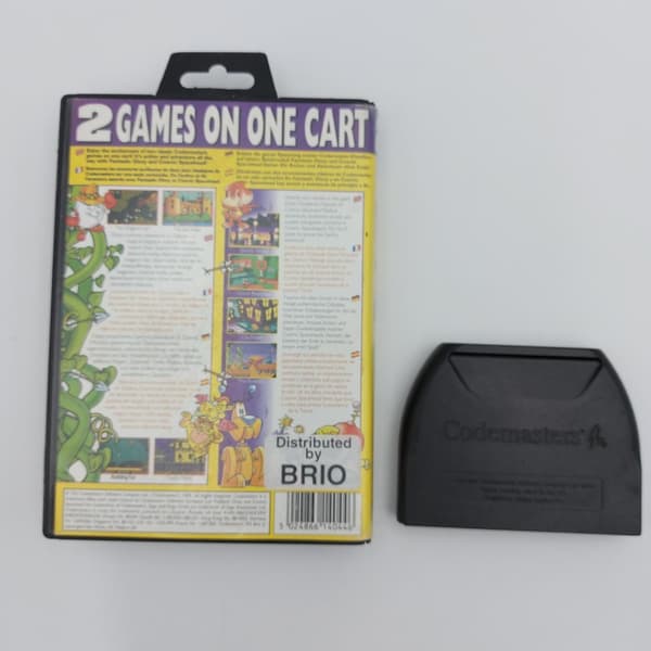 Fantastic Dizzy + Cosmic Spacehead Sega Mega Drive (Begagnad)