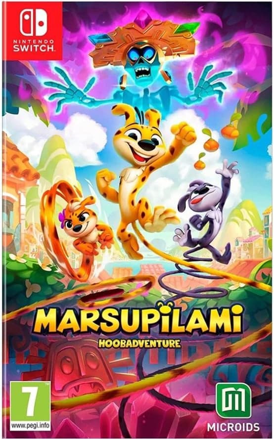 Marsupilami: Hoobadventure (Tropical Edition) (Code in a Box) (Nintendo Switch)