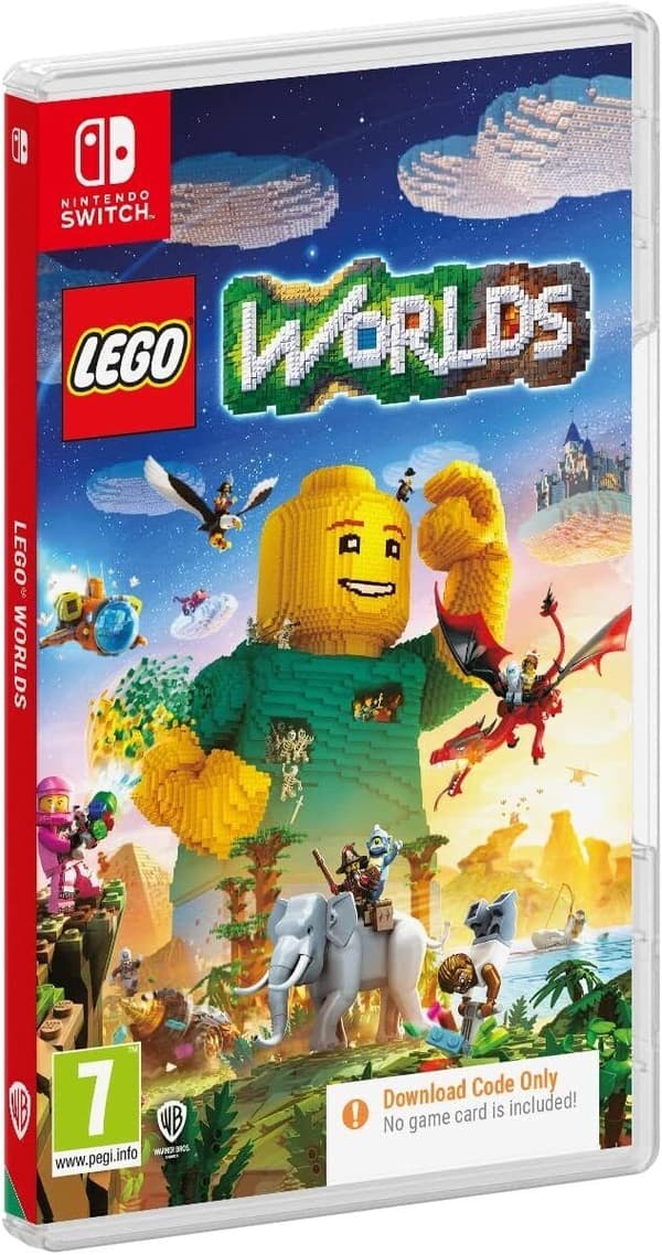 Nsw Lego Worlds (code In Box) (Nintendo Switch)