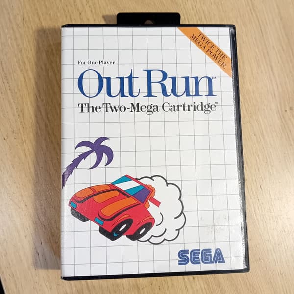 Out Run Sega Master System (Begagnad)