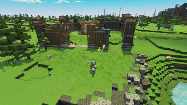 NYTT Minecraft Legends Deluxe edition (UK4 Switch)