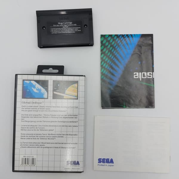 Global Defense Sega Master System (Brukt)