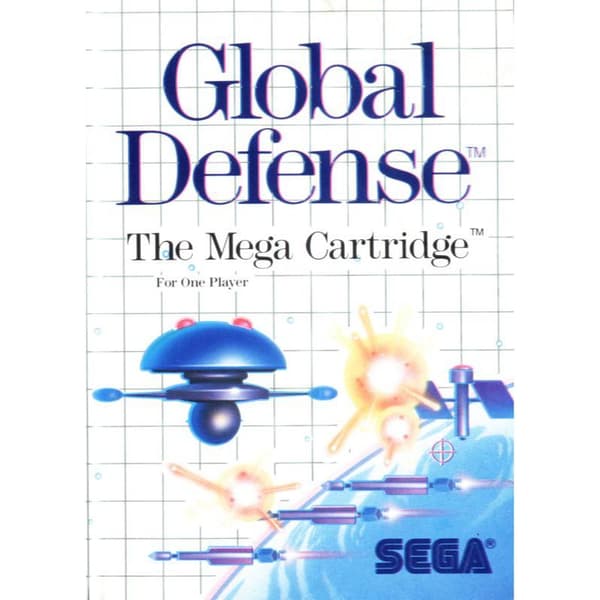 Global Defense Sega Master System (Brukt)