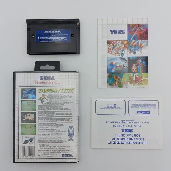 Champions of Europe Sega Master System (Brugt)