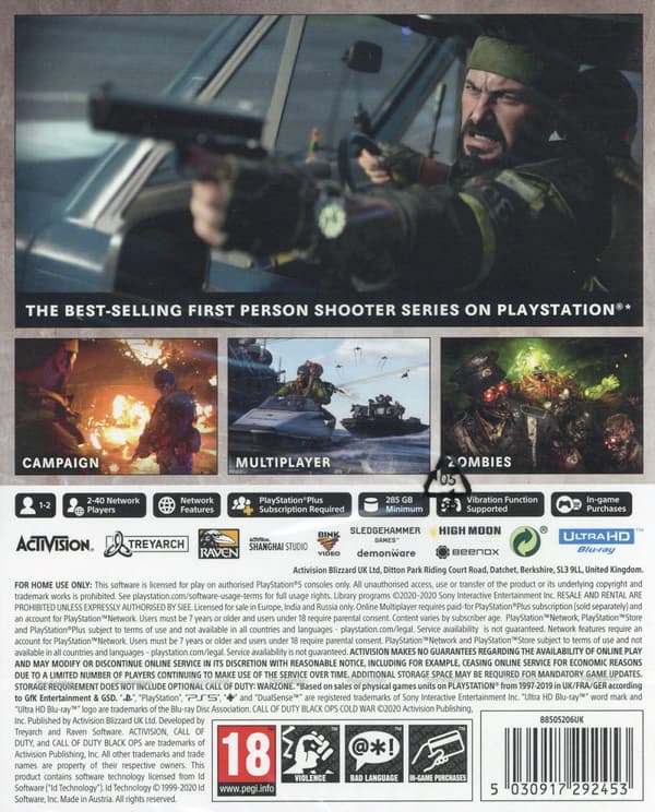 Call of Duty / Cold war (PS5)