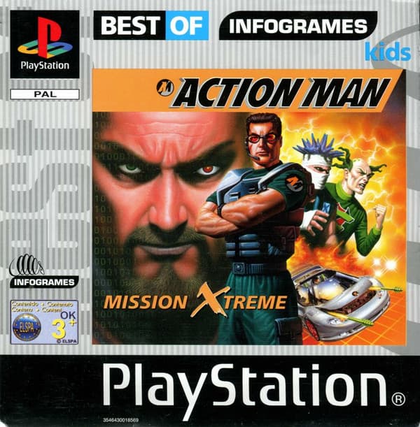 Action Man: Mission Xtreme (Best of Infogrames) - Playstation 1 (brukt)