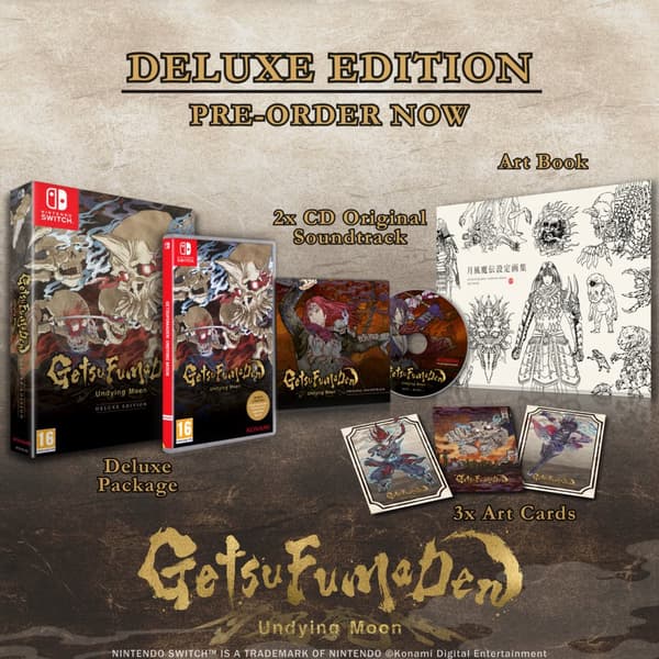 GetsuFumaDen: Undying Moon (Deluxe Edition) (Nintendo Switch)
