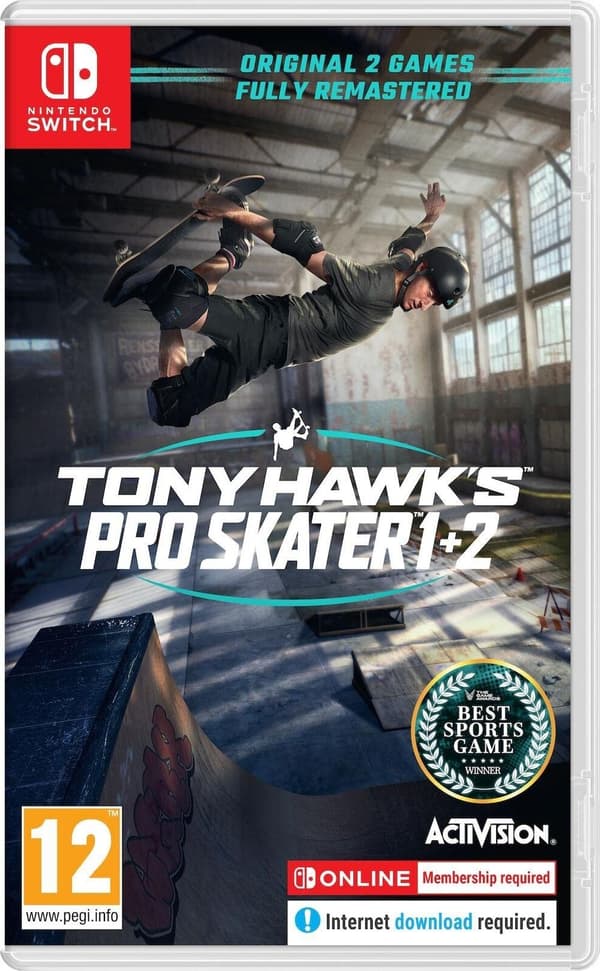 Tony Hawks Pro Skater 1+2 - Nintendo Switch