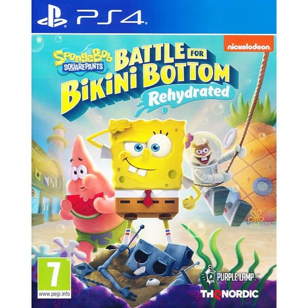 Spongebob Squarepants Battle for Bikini Bottom Rehydrated Playstation 4 PS4