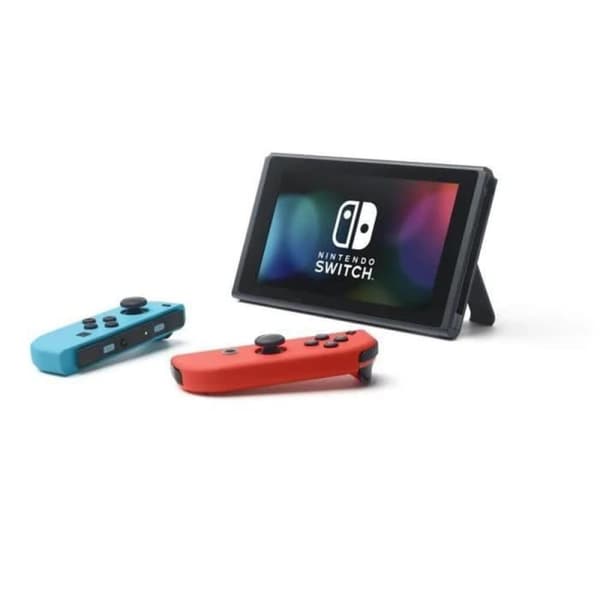 Nintendo Switch + Mario + Les Lapins Crétins Kingdom Battle (brugt, god stand)