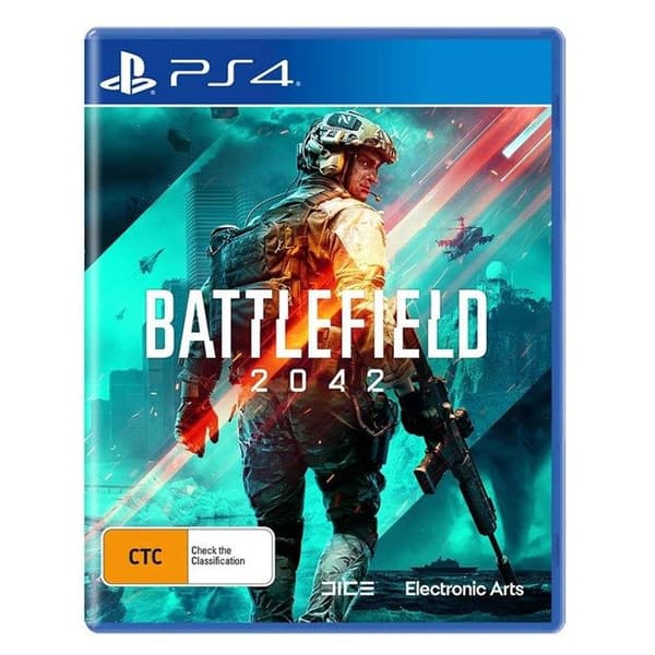 PS4-spel - Battlefield 2042 - Standard - Skytte - 128 spelare - Onlineläge