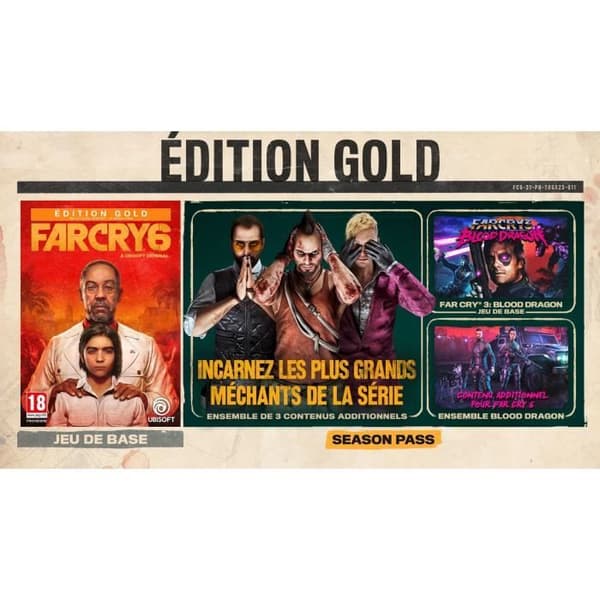 Far Cry 6 Gold Edition PS4 -spel