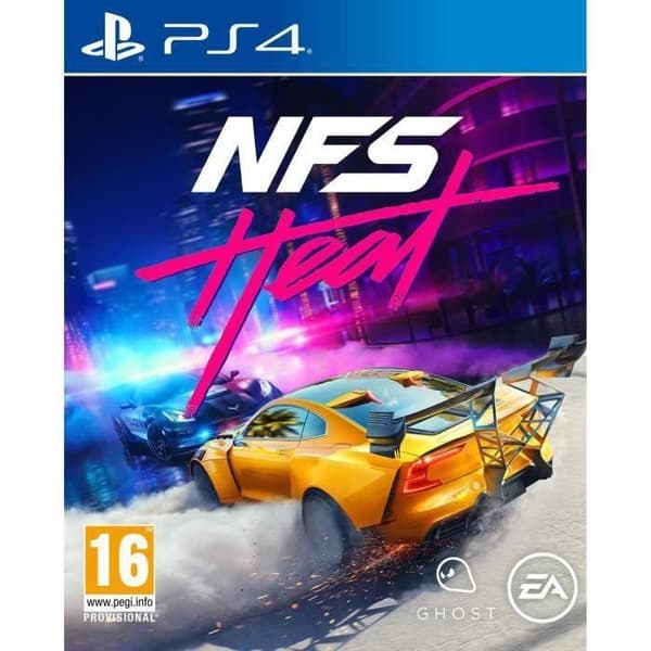 Need For Speed Heat PS4-spel