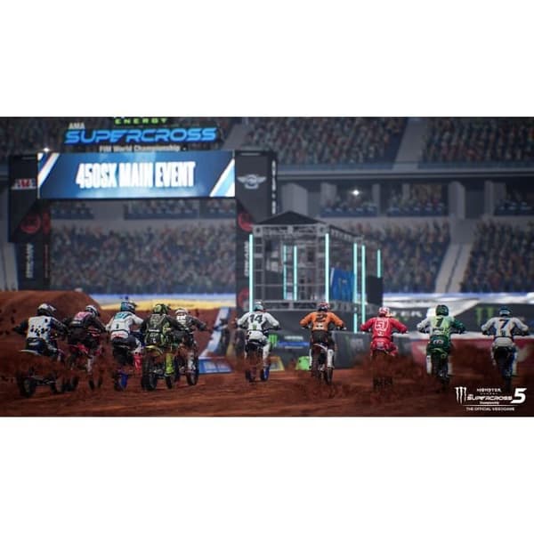 Monster Energy Supercross - Det officiella tv-spelet 5 PS4-spel