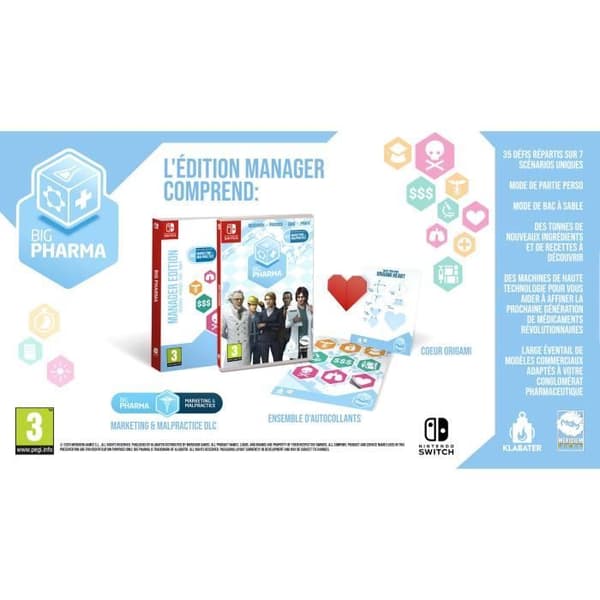 Big Pharma Nintendo Switch-spel