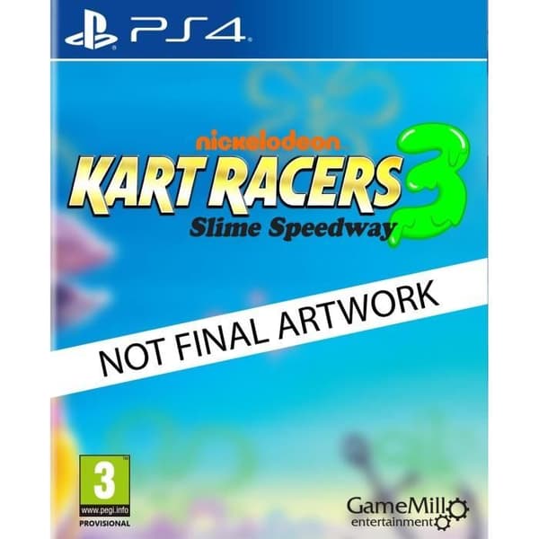 Nickelodeon Kart Racer 3 Slime Speedway PS4-spel