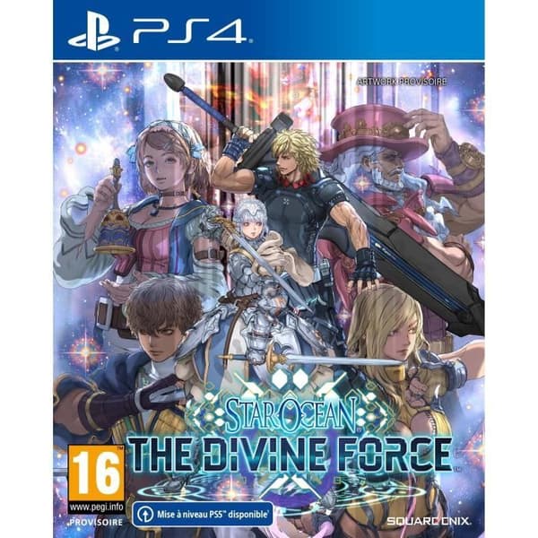 STAR OCEAN THE DIVINE FORCE PS4-spel