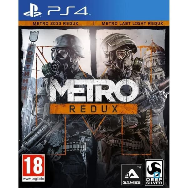 Spel PS4 - Deep Silver - Metro Redux - FPS-skjutspel - Episk enspelare