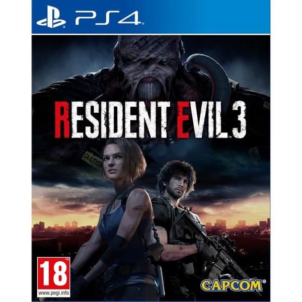 Resident Evil 3 PS4-spel