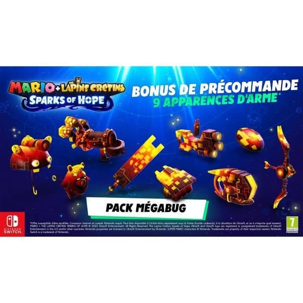 Mario + Rabbids: Sparks Of Hope Game - Gold Edition - Nintendo Switch